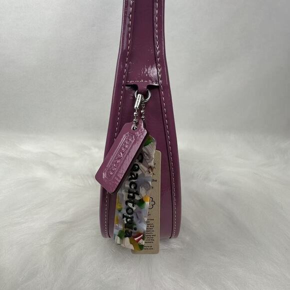 Coach Ergo Shoulder Bag In Coachtopia Leather In Lilac Berry Purple CQ003 NWT - Picture 2 of 7